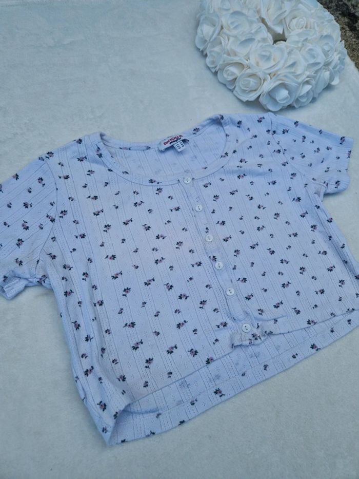 🌸 Haut fleuri croc top 🌸