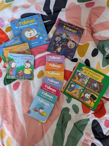 Lot de livres T'choupi