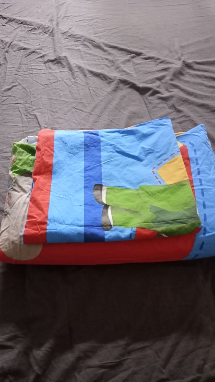 Parure de lit babar lit 90 cm - photo numéro 1