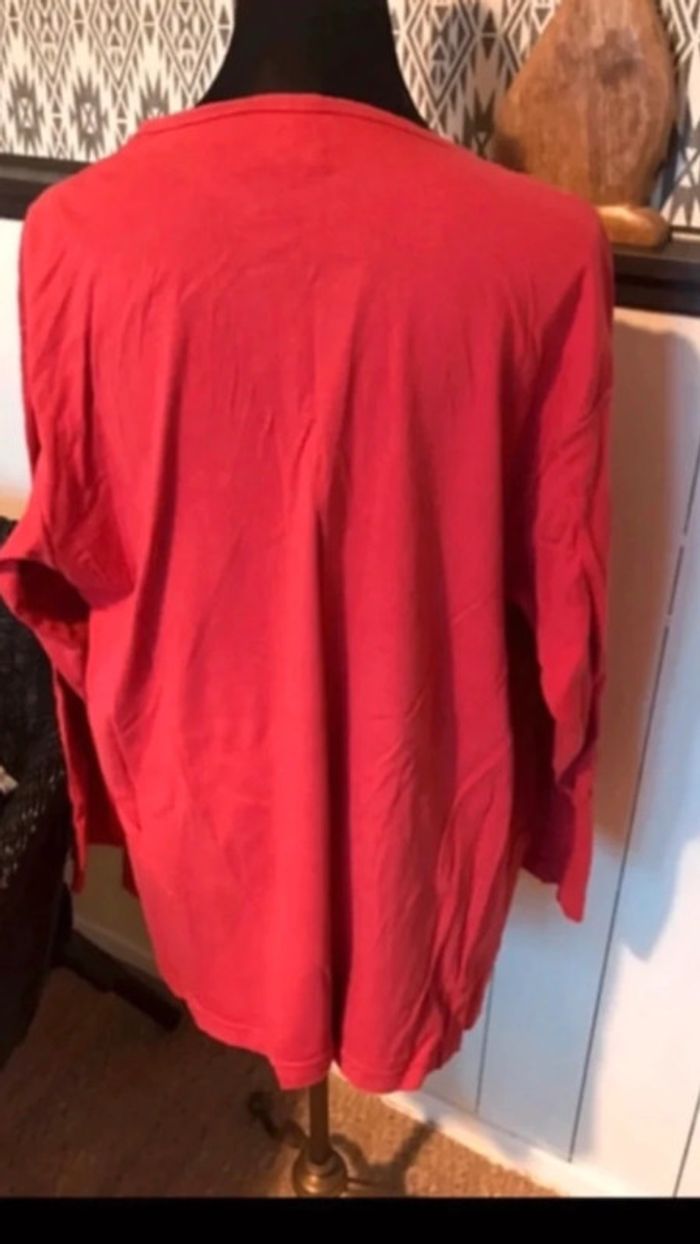 Gilet rouge, camaïeu, taille 38/40 - photo numéro 6