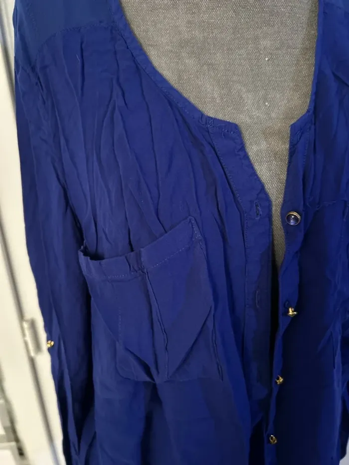 Chemisier bleu - photo numéro 4