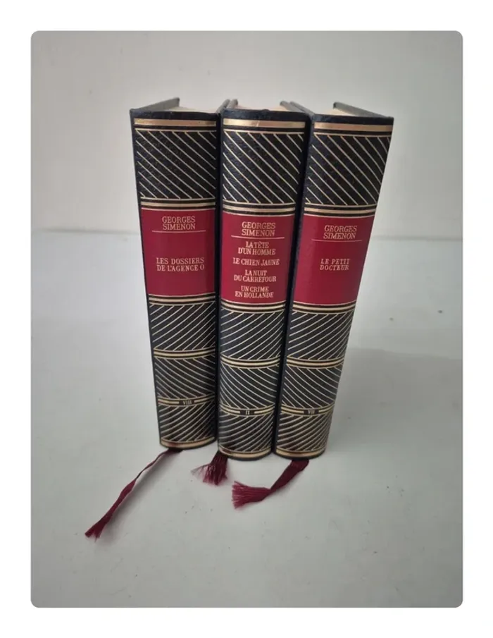 3 livres Georges Simenon pour 5 euros seulement