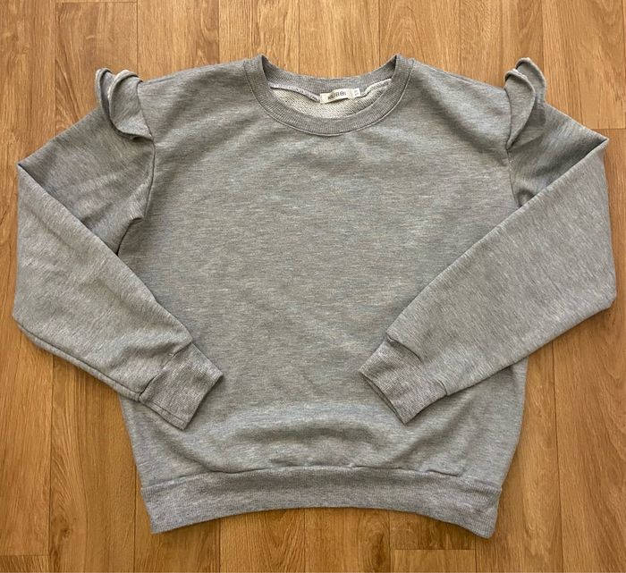 Sweat-shirt gris femme S/M