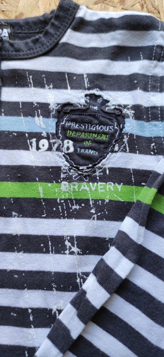 T shirt rayé - photo numéro 2