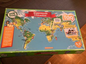 LeapFrog mappemonde interactive