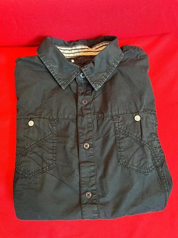 Chemise  chemisette  homme  Kaporal  5 XL noir