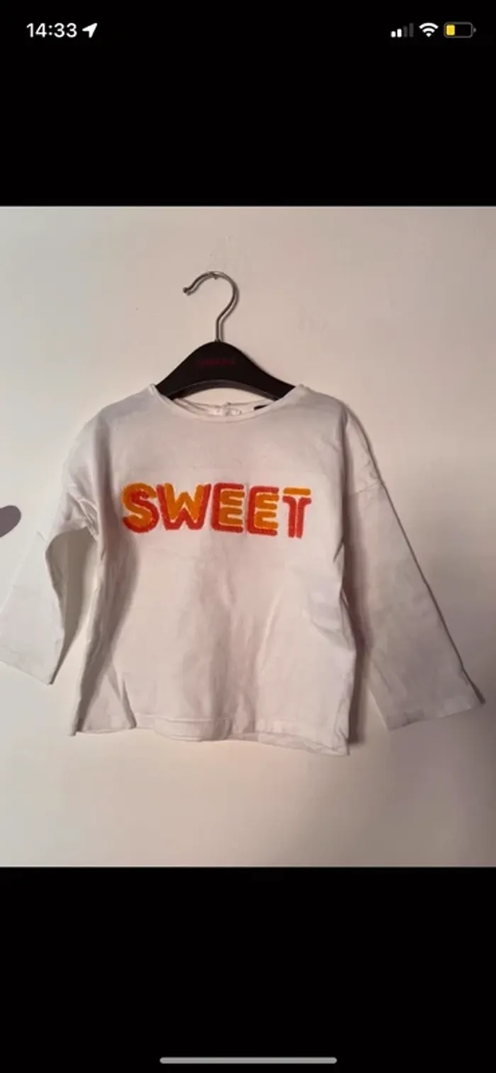 T-shirt manches longues .