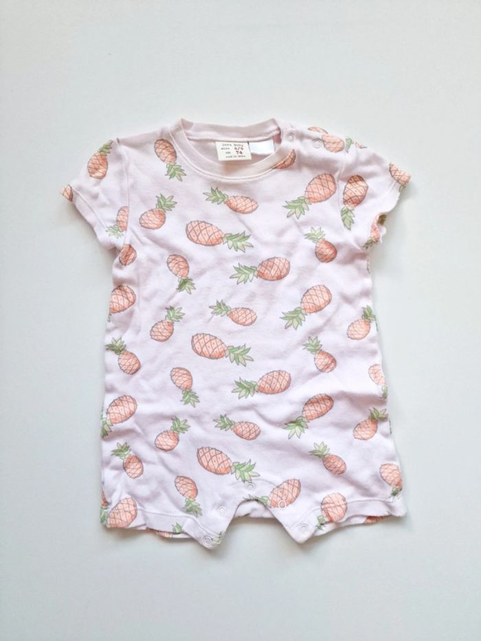 Zara - Grenouillère d'été / pyjama une pièce / dors bien / combinaison (9 mois)