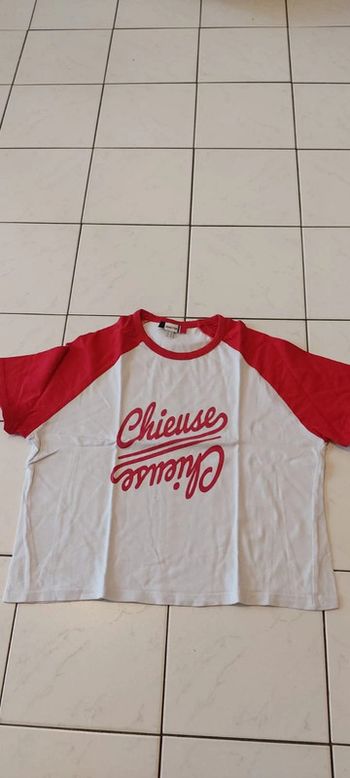Tee shirt motif chieuse..
