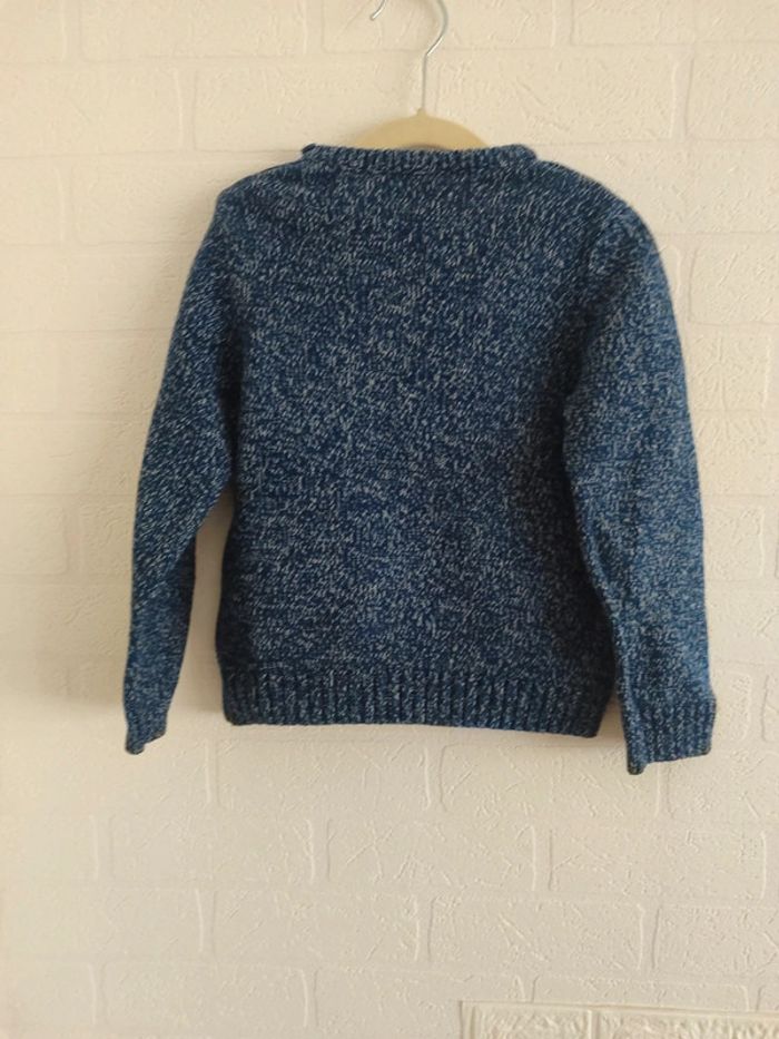 Pull bleu 5 ans Kiabi - photo numéro 2