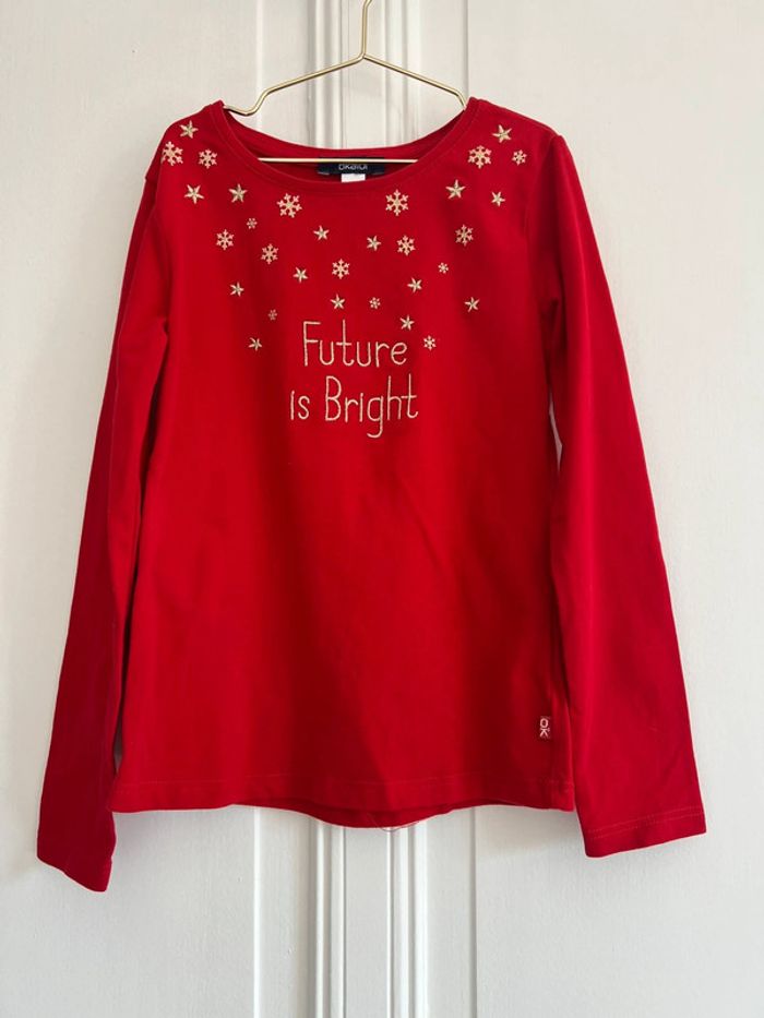 T-shirt manches longues de Noël 6 ans