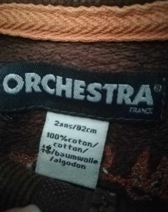 Gilet zippé Orchestra 2 ans garçon - photo numéro 4