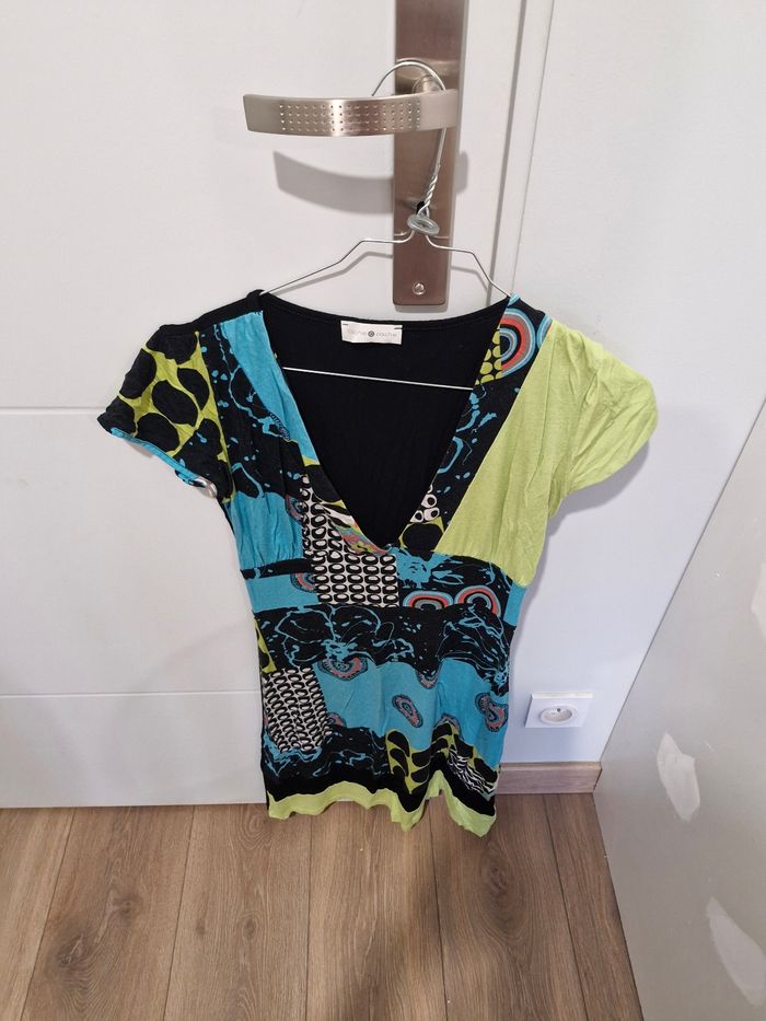 Tunique multicolore