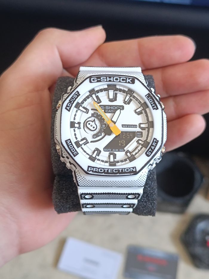 G-Shock Casio montre Noir et Blanche Neuve - photo numéro 5