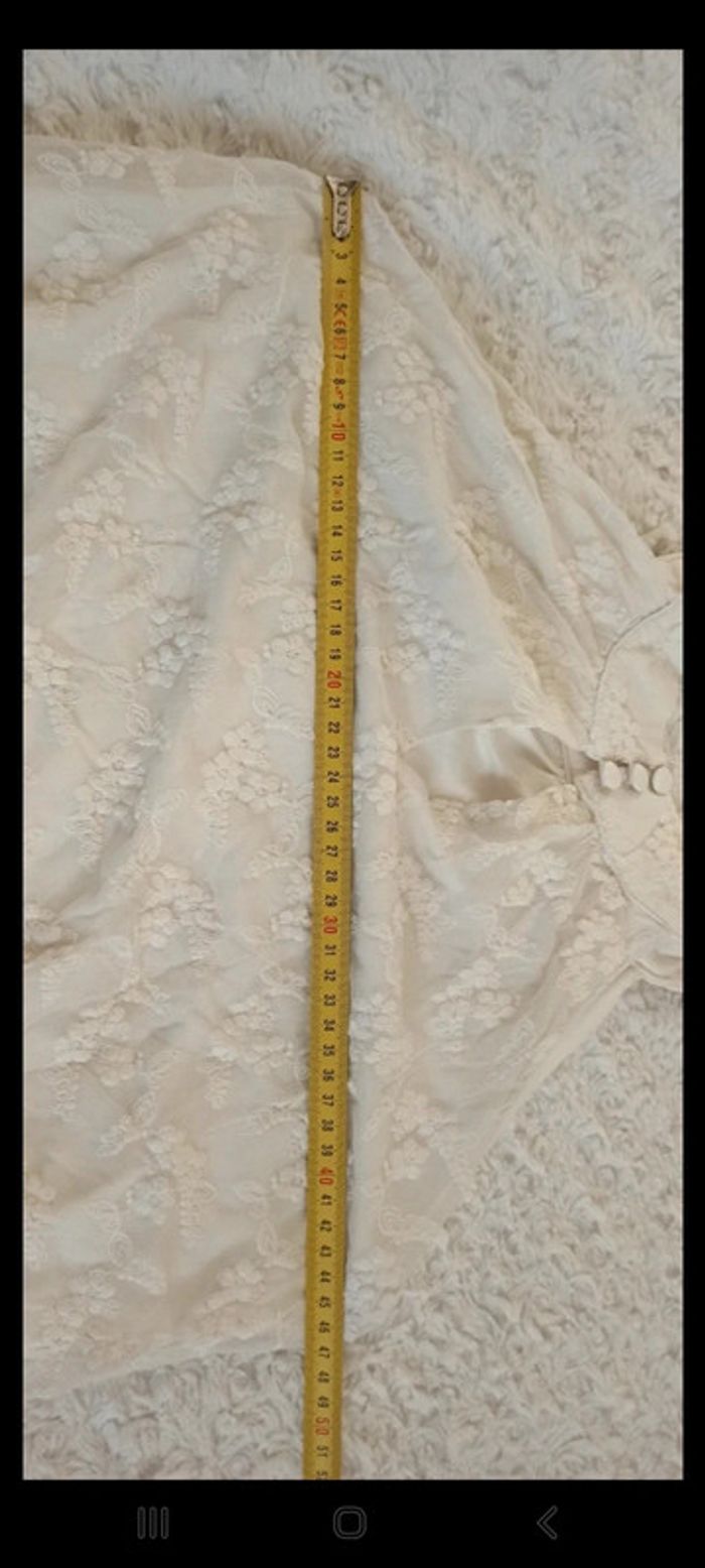 Blouse Morgan dentelle chaîne dorée - photo numéro 5