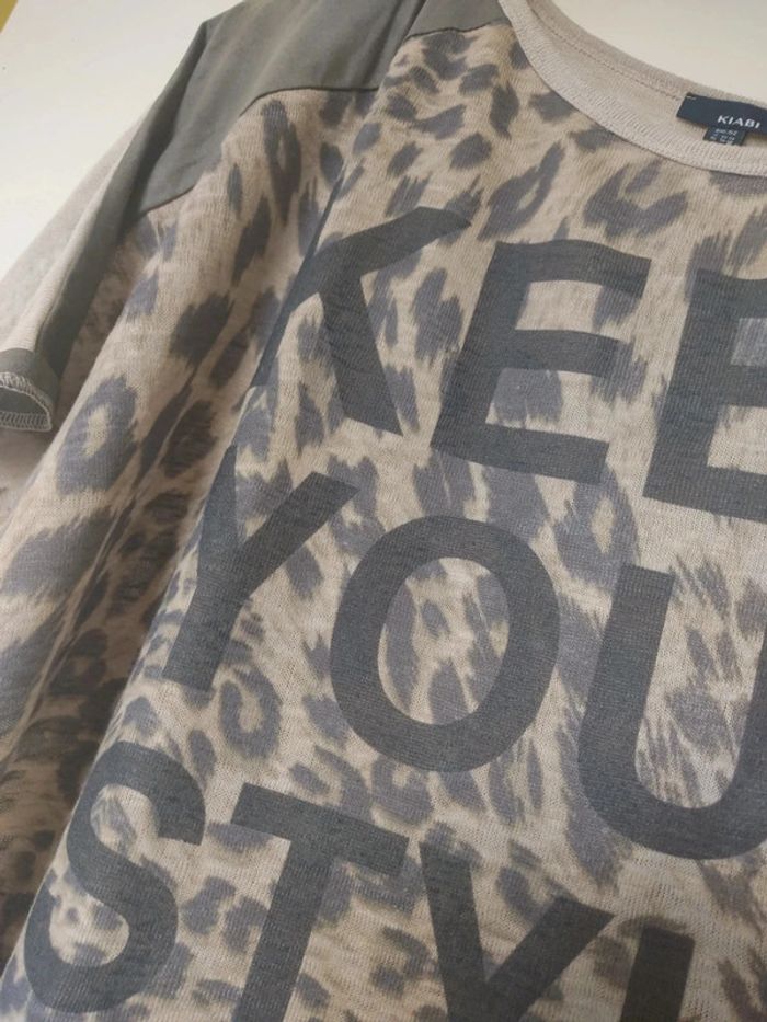 Tee shirt mailles pull - photo numéro 2