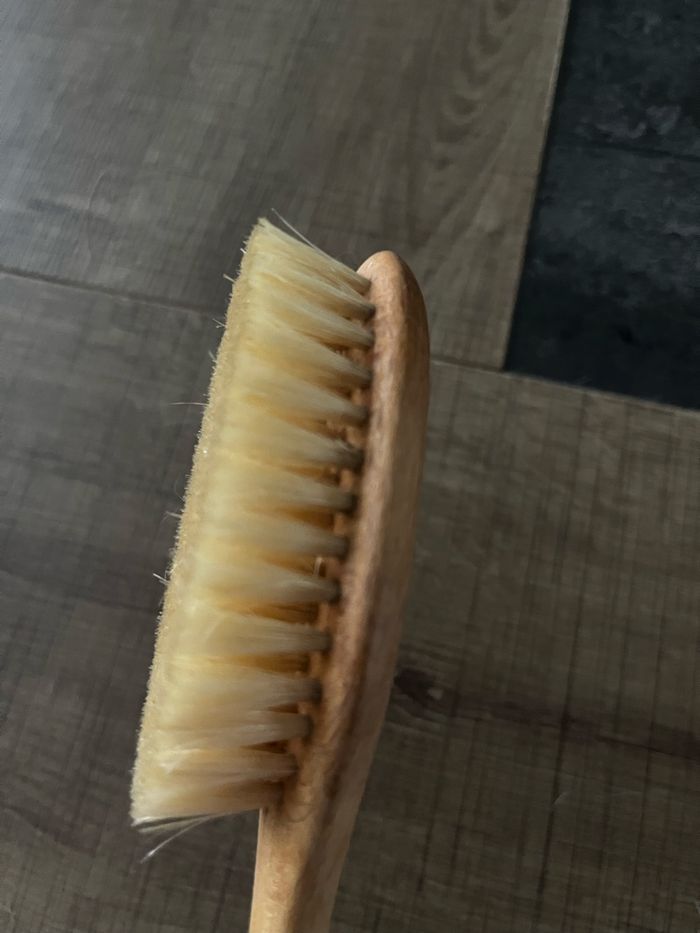 Brosse à cheveux hêtre et soie naturelle - photo numéro 2