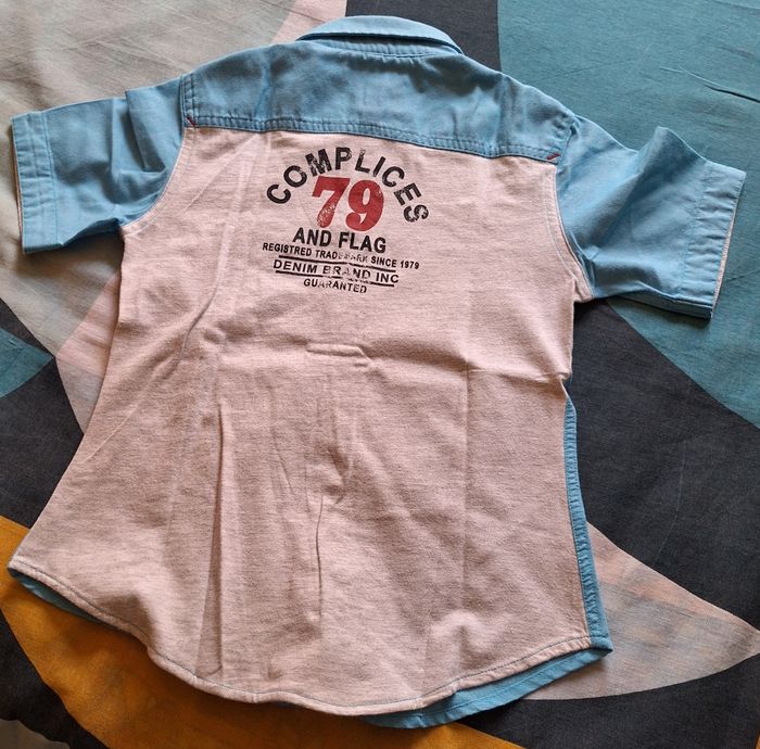 Chemise manches courtes Complices 6 ans - photo numéro 4