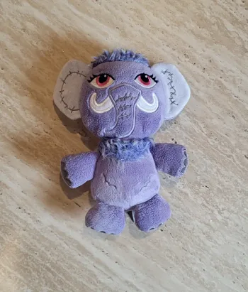 Peluche monster high éléphant violet – rare & collection - Très bon état