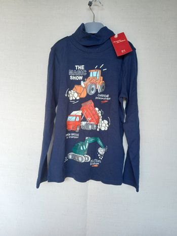 Tee shirt manches longues col roulé  garcon - etc5
