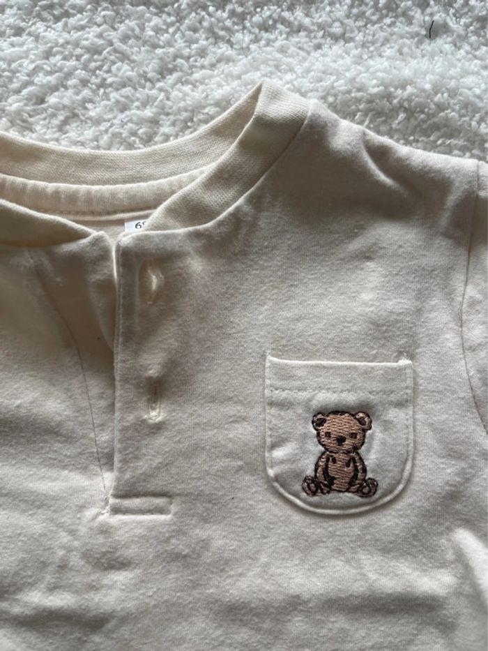 Tee-shirts manches longues 6mois - photo numéro 3