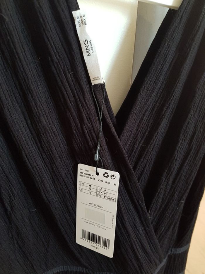 Robe noir mango - photo numéro 3