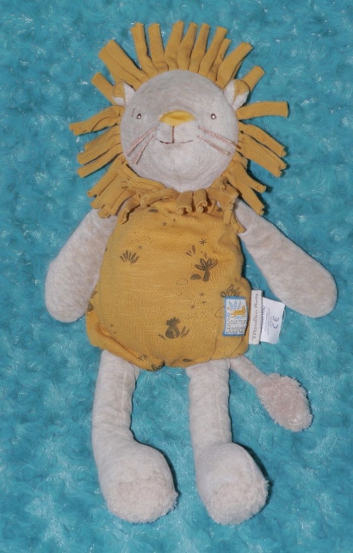 Doudou lion Paprika sous mon baobab Moulin roty 🦁tbe