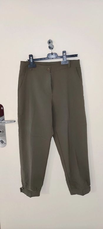 Pantalon pantacourt Kaki T.S