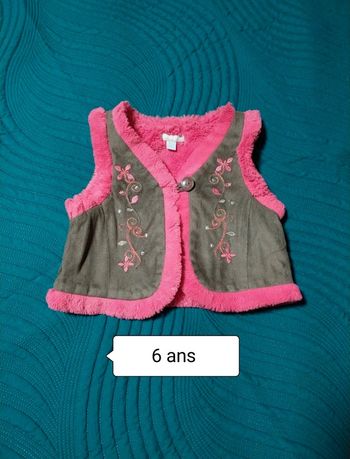 Gilet sans manche orchestra 6 ans