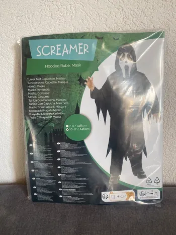 Déguisement Screamer Halloween + masque – Neuf