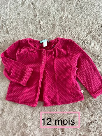Gilet obaibi 12 mois