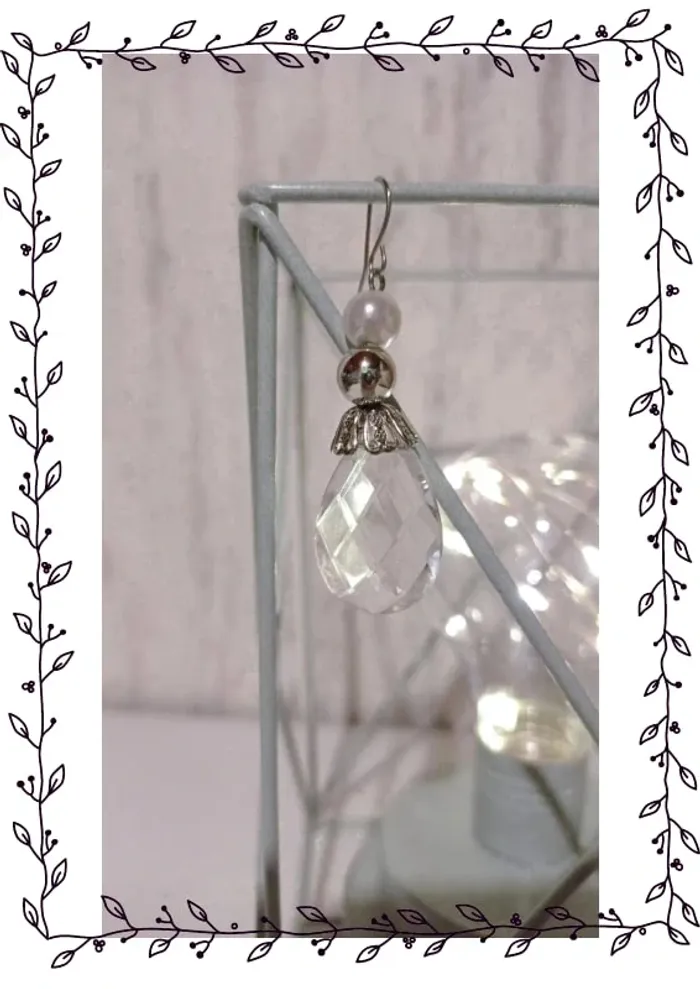 💎 Lot 2 paires de boucles d'oreille fantaisie - photo numéro 2