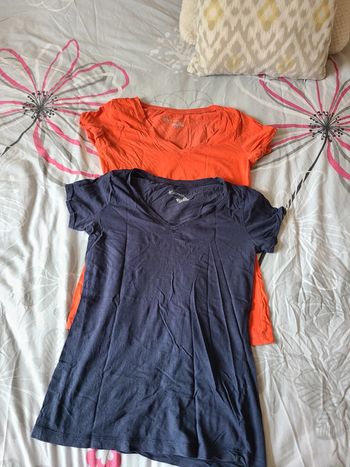 Lot tee shirt basic S