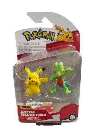 Figurines x 2 Pokémon Battle Figure Pack Pikachu + Arcko Jazwares neuf