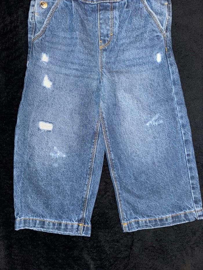 Salopette jeans Fille taille 4 ans 98-107 Cm - photo numéro 7