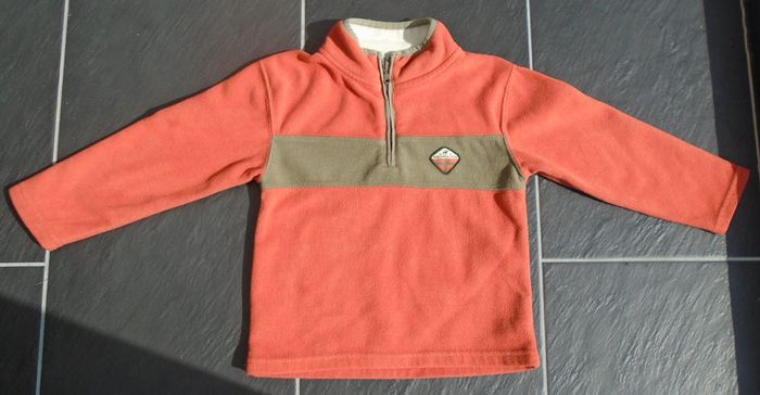 Pull polaire garçon 4-5 ans