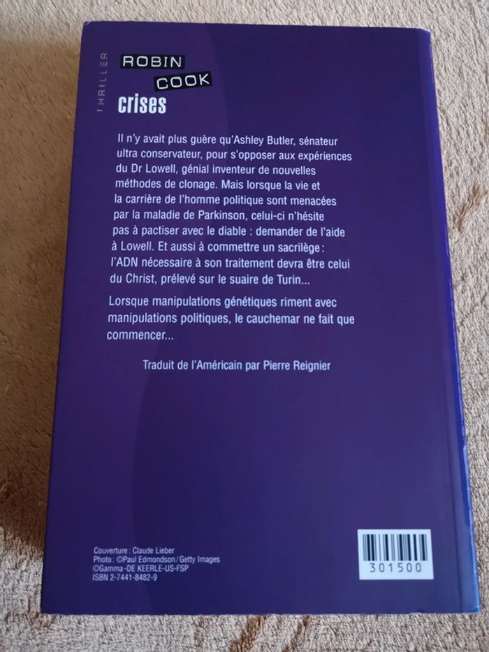 Livre Crises - photo numéro 2