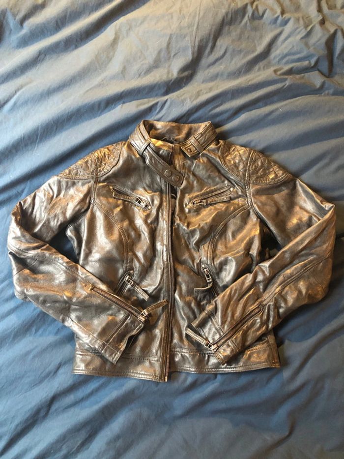 Veste en cuir Oakwood the leather brand L