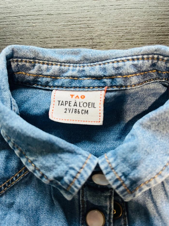 Chemise tape à l’œil 2 ans - photo numéro 3