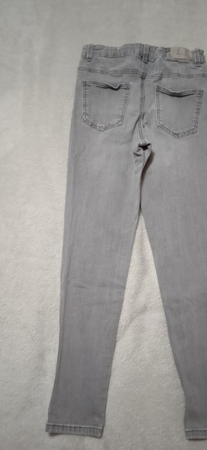 Jean slim gris taille 11/12 ans - photo numéro 6