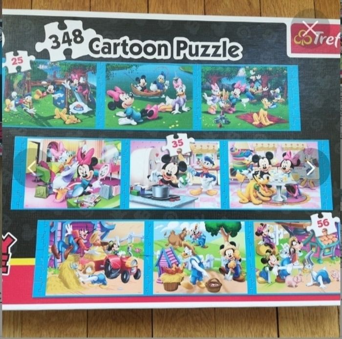 Lot de 9 puzzles Disney Mickey & ses amis - photo numéro 2