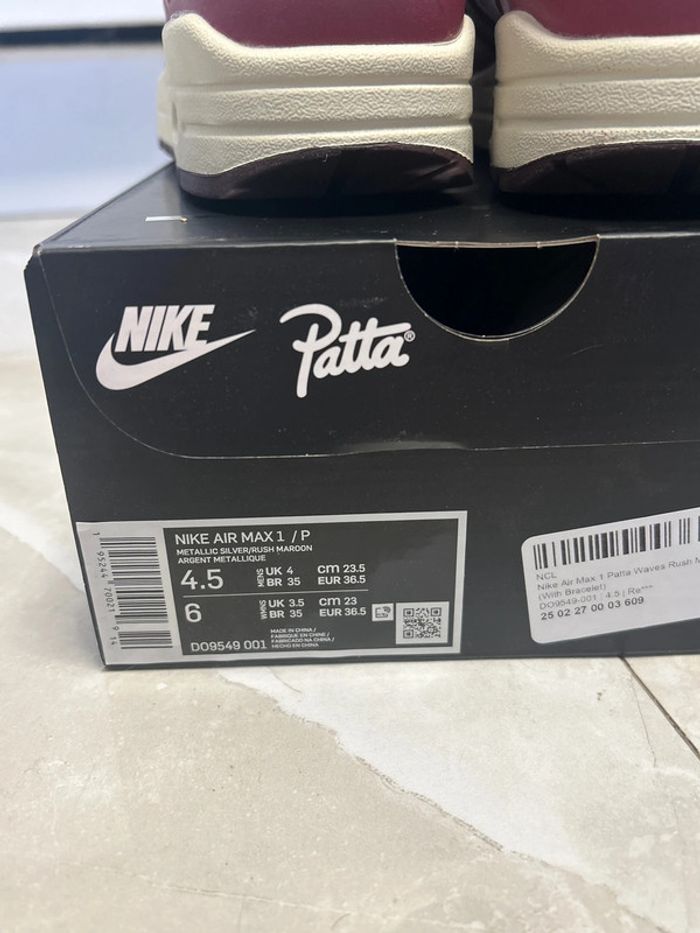Nike Air Max 1 Patta Waves - photo numéro 7