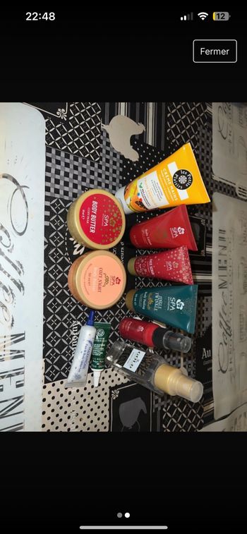 Produits de beauté