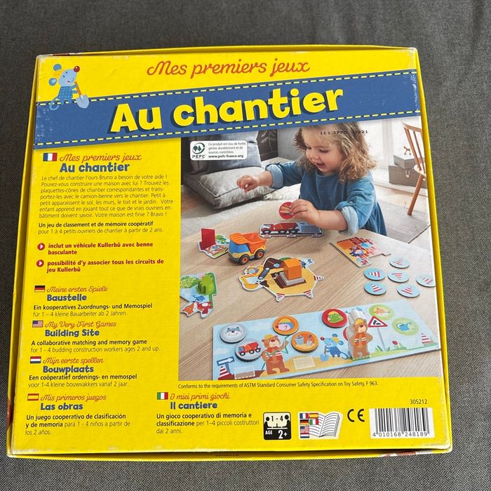 Haba jeu Au chantier - photo numéro 2