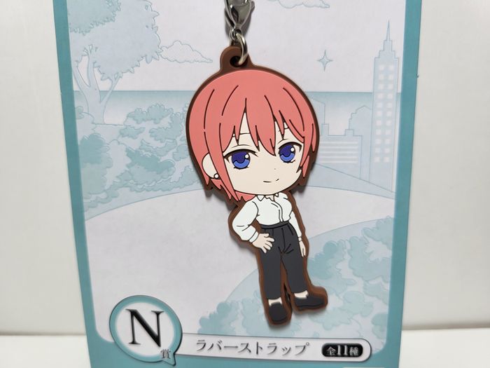 The Quintessential Quintuplets Porte Clé / Key Ring Ichiban Kuji N NAKANO Ichika - photo numéro 2