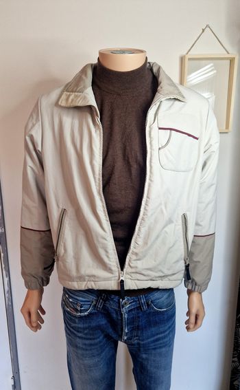 Veste Technique DDP Beige & Gris Vintage taille S Veste