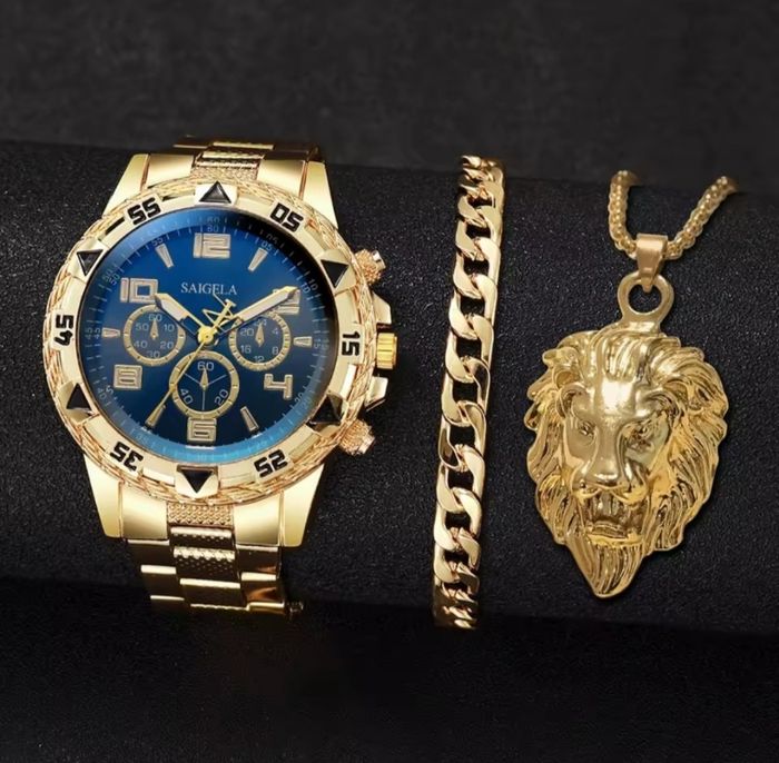 Ensemble bijoux homme