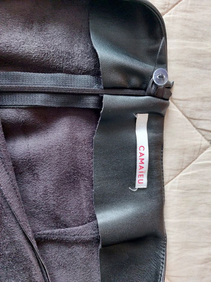 Jupe simili cuir Camaïeu - photo numéro 3