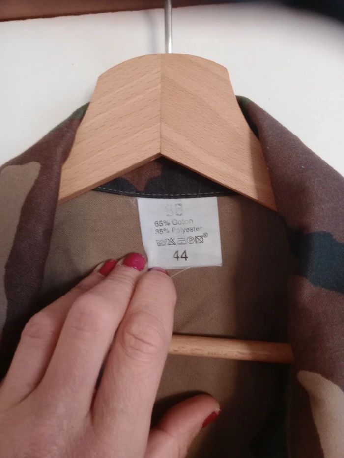 Veste militaire homme 44 camouflage - photo numéro 10
