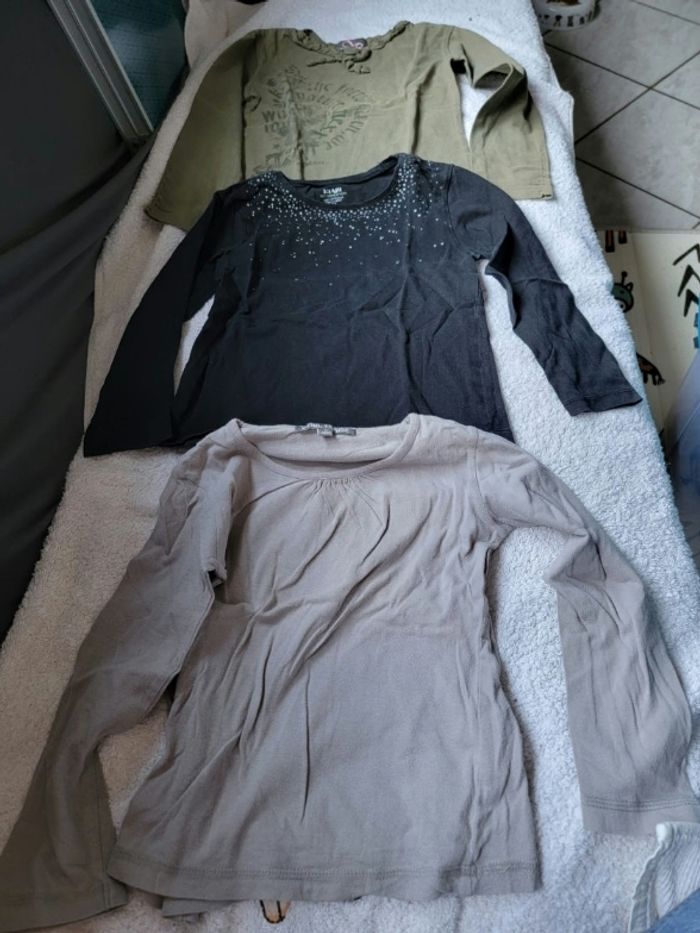 Lot de 6 tee-shirts manches longues 5 ans - photo numéro 2